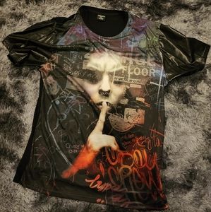 Anonymous graphics tee XXL